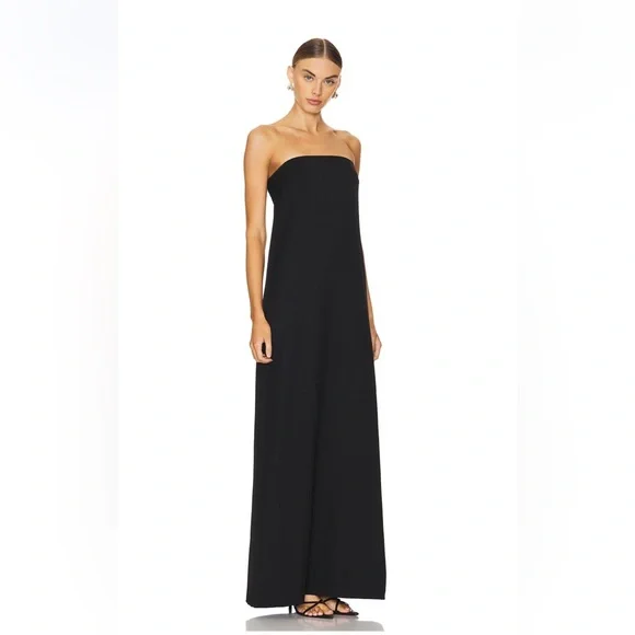 Lovers + Friends Callie Maxi Dress in Black - Picture 3 of 6